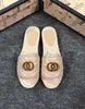 Sandały damskie slajdy damskie zadrapania pantofel luksusowe projektanci buty wysokie obcasy prawdziwej skóry Lady Paris Summer Beach czółenka rozmiary 35-42