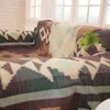 Aggcual двухсторонний диван одеяло чехол не скользящий декор гостиная Boho бросить одеяла кроватный коврик для пикника