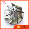 K16 49.55/67.00mm 9+0 Blad Omvänd prestanda Turboladdare Turbo Billet Compressor Wheel/Aluminium 2618/Milling Wheel For Patron/CHRA/Core