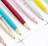 Creative Design 15 Kleur Crown Diamond Ballpoint Pen Metalen Roller Bal Pennen School Office Supplies Business Student Gift