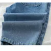 Sping kläder född spädbarn pojke baby flicka kläder jeans outfit höst ärmlös soldisk denim overall 210417