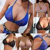 Camisoles & Tanks Brand Sexy Women Lace Floral Sheer Bralette Triangle Unpadded Bra Crop Top Strappy Lingerie