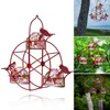 Andere vogelbenodigdheden Est Ferris Wheel Hummingbird Feeder Creative Birds Food Storage Tool voor Outdoor Garden Courtyard Decoration3387912