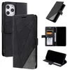 PU Leather Wallet Phone Cases With Card Slots for iPhone 15 14 13 12 Pro Max Samsung S24 Ultra S23 FE Moto G Play 2021