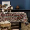 Decorative Table Cloth Cotton Bohemia cloth Rectangular cloths Dining Cover Obrus Tafelkleed mantel mesa nappe 210626