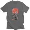 T-shirt maschile una maglietta streetwear unisex One pezzo Samurai Roronoa Zoro FORE FORE MASHIRT ANIME MANSEVE SHATTURE UOMINI BLACI