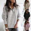 여성 스웨터 봄 가을 긴 소매 느슨한 얇은 스웨터 지퍼 풀오버 ​​스웨터 패션 한국 스타일 니트 플러스 크기 5xl x0721