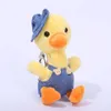 15 cm Duck sleutelhanger knuffel Leuke gevulde dieren pop sleutelring tas hanger hoge kwaliteit geschenken hangers