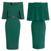 MD New Slim Women Dress Elegant Fashion Office Lady V-Neck Cloak Dress Bodycon Robe Party Gowns Vestidos African Outfits 210331