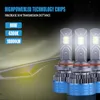 Car Headlights DAWNKNIGHT 4300K K4C H4 H7 Light Bulbs12V MINI Extremely Bright H1 H11 LED Headlight H8 9006 Fog Lamp For 80W 18000LM