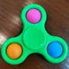 Fidget Spinner Basit Digple Yenilik Parmak Spinner Oyuncaklar Fidget Flip Duyusal Ofis Masası Oyuncaklar Stres Release