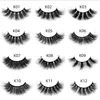 Großhandel 8D Synethisch Wimpern Make-up Faux Cils Full Strip Bunte Wimpern Verpackungskasten Bulk Anbieter