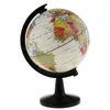 Nyhetsposter Stor Swivel Spining World Globe Modell Skol Geografi Utbildningsundervisning Kit Barn Lutar leksaker