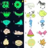 30PCS Glow in the Dark Stickers for Kids Room decoration Party Gift DIY Laptop Waterbottle Luggage Scrapbook Decals