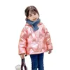 Inverno bebê meninos meninas com capuz jaquetas para crianças casacos menino impermeável jaqueta quente criança criança outerwear casaco adolescente roupas h0909