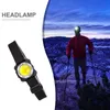 Reflektory Mini LED Headlamp USB Akumulator Przenośny Reflektor Latarka Lampa Białe Czerwone Oświetlenie