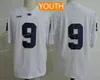 American College Football Wear Youth Penn State Nittany Lions #9 Trace McSorley 26 Saquon Barkley Kids Big Ten Penn State Navy Blue White Stitched College Football JE