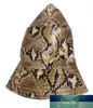 フォックスマーズニューファッションカスケートスネークスキンプリントレザーバケツ帽子フィッシャーマンマン帽子帽子女性レディース工場価格専門家デザイン品質最新スタイルオリジナル