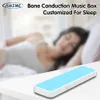 Mini Bone Conduction Bluetooth Music Box Wireless Portable Speaker Stereo Bass under kudde Förbättra sömnen