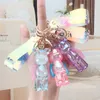 Crystal Bear REMBS BLING CHEALMS KEY CHECH DULL ACRILIC Мультфильм Сумка Подвеска Симпатичные Ювелирные Изделия Beychain DHL