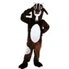 Performance Goat Mascotte Kostuums Halloween Fancy Party Jurk Cartoon Character Carnaval Xmas Pasen Reclame Verjaardag Party Kostuum Outfit