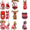 Собачья одежда Pet Puppy Рождественский костюм теплый Санта -Клаус одежда для одежды.