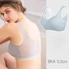 Weseelove Plus Size Bra大型シームレスな女性のブラジャーフレームの超薄いブラ大景ランジェリーコンフォートスリープブラレット7xL 211110