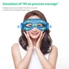 Vibration Eye Massager Electric Massage Care Device Fatigue Relief Compress Therapy Music Mask per dormire 220208