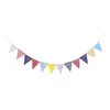 Banner Flags Coloured Burgee Flag VIKING WIND Triangle Bunting Vessel Anchorage Swallowtail Banners Party Decoration Parties Supplies WMQ1166