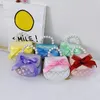 Cute Little Girl Purses and Handbags Laser Bow Crossbody Bags for Kids Small Coin Pouch Baby Girls Clutch Purse