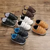 Erste Walkers Baby Boy Girl Crib Schuhe Kunstleder Kleinkind vor Walker Sneakers
