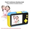 Leuke kindercamerageschenken Camcorderspeelgoed ABS 8 miljoen 1000 mAh Cadeau voor als foto Digitale camera's voor kinderen