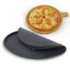 Silikonkaka Bakningsform Flexibel Pan Round High Density Airhole Nonstick Pizza Bread Loaf gör mögelfack