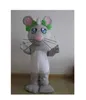 Usine directe étrange peluche marron oreille drôle souris gris déguisement mascotte Costume adulte personnage Costume
