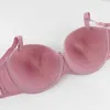 Parażery Sexy Bras Dla Kobiet Moda Push Up Bra Bez Ramiączek Bielizna 1/2 Kubek Bawełniana Bielizna Plus Rozmiar Brassiere 36-40 210623