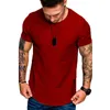 Running Jerseys Summer Quick Dry Short Sleeve Sport T-Shirts Men's Breathable Tops Tees Gym Fitness Shirt Tranning Muscle Clothing