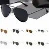 Mode Klassieke Merk Verkoop Luxe 2022 Designer Zonnebril Voor Heren Vintage Pilot Zonnebril Metalen Frame UV400 Mannen Vrouwen sunglass Met Doos