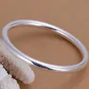 Tjock Bangle Armband 70mm Round Hoop Stacker Slave Hoop Manschett Armband Kvinnor Flickor Bangle Pulseiras Present Smycken Q0717