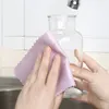 Household Thicken Cleaning Cloths Solid Color Double Sided Clean Towel Rub Window Glass Rag Hotel Kitchen Dish Cleansing Cloth BH5048 WLY