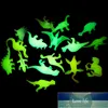 16 pezzi / set di mini dinosauro luminoso giurassico luminoso dinosauro giocattolo dinosauro neonato regalo bambini modello novità prezzo di fabbrica design esperto qualità ultimo stile