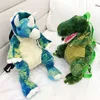 Kreatywny 3D Dinozaur Dzieci Plecaki Zwierząt Cartoon Kids Travel Travel School Bag Dla chłopców Girls Urodziny Prezenty X0529