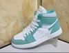 Heren 1 High OG Basketbalschoenen 1S Bordeaux University Blue Dark Mocha Bred Shadow UNC Twist Seafoam Men Dames Sneakers Trainers