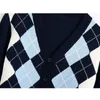 Outono das mulheres e inverno vintage versátil V-decote em v manga comprida suéter quente Único casaco de camisa de campainha sexual casaco de cardigan feminino 210507