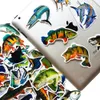 50Pcs Outdoor Fishing Stickers Non-random Car Bike Luggage Sticker Laptop Skateboard Motor Water Bottle Snowboard wall Decal Kids Gifts