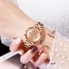 Watch For Women Rose Gold Luxury Lady Bnad Business Fashion Casual Waterproof Watches Quartz Calendar Wristwatch