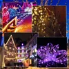 LED Fairy Light Strings 10M 100leds 16 Colors Changing USB Rope Tube String Lights with Remote Timer Ropes For Christmas IP65 Waterproof Home Garden Yard Decoration