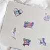 Pack of 50pcs Whole Skater Girl Stickers For Guitar Laptop Skateboard Motor Bottle Car Decals Kids Gifts Toys4028703
