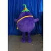 Vestido de festival Berenjena Hijo Mascota Disfraz Halloween Navidad Fiesta de lujo Vestido Vegetal Publicidad Folletos Ropa Carnaval Unisex Adultos Traje