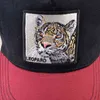 Mesh Trucker Caps Men Baseball Cap Women Streetwear Animal Patch Hat Fashion Hip Hop Casquette Breathable Visor Hats 220117