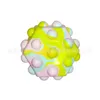 Children's silica gel toys six side decompression ball refers to pressure pinching music